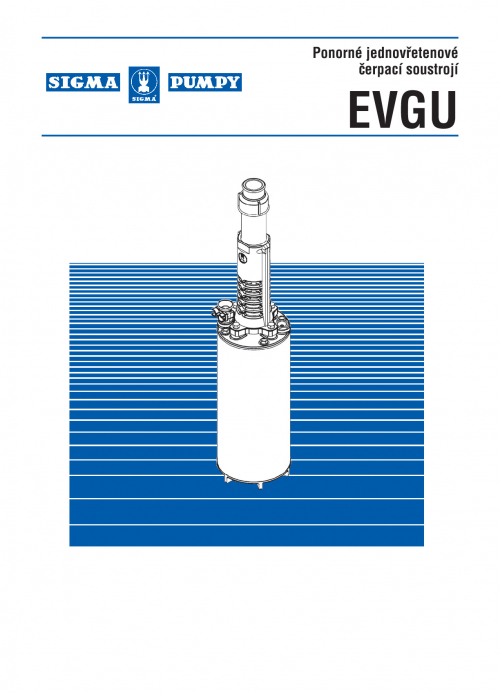 Ponorné čerpadlo SIGMA NAUTILA 1" EVGU-16-8-GU-082 400V