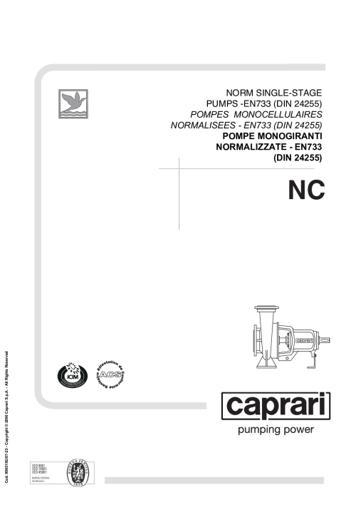 NC Series Caprari