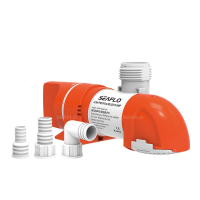 Seaflo SFBP1-G1100-14A - Ponorné čerpadlo Bilge, 4164 l/h, 0.4 bar, 12 V DC - Automatické