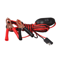 Seaflo D 18 AWG Wiring - Vypínač + Spony na 30ampérovou baterii, délka 2500 mm Seaflo D 18 AWG Wiring - Vypínač + Spony na 30ampérovou baterii, délka 2500 mm