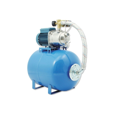 Vodárna Calpeda s nerezovým čerpadlem MXH a tlakovou nádobou CIMM 3x400V