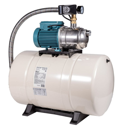 Vodárna Calpeda s nerezovým čerpadlem NGXM a tlakovou nádobou GWS