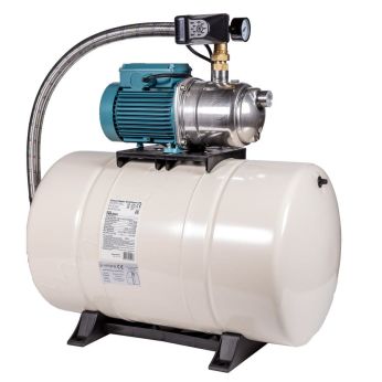 Vodárna Calpeda s nerezovým čerpadlem NGXM a tlakovou nádobou GWS